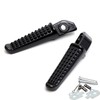 Minho MSX125 Motorcycle Footpeg Front Rear Foot Pegs Footrest Peg for Honda Grom MSX125 CBR600 CBR1000 ，Black