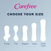 Carefree Acti-Fresh Thin Panty Liners, Unscented, 92 Count