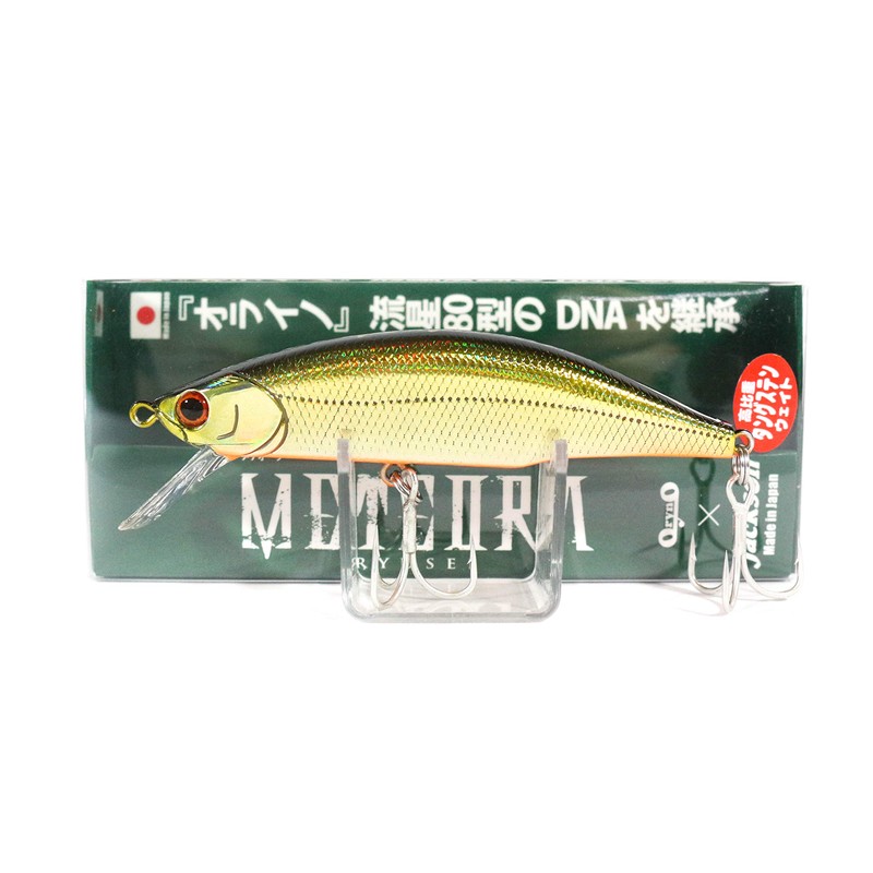 Jackson Ryusei Minnow Meteora Lure 3.1 inches (80 mm), 0.6