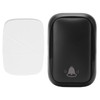 Wireless Doorbell ABS Black Self Powered 150m Range 433MHz with