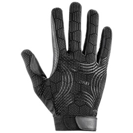 uvex Ceravent - Flexible Riding Gloves for Men and Women - Durable - Excellent Grip - Black - 10.5