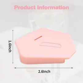 Magnetic Seam Guide for Sewing Machine，2025 Upgraded Multi-Purpose Magnetic Guide for Sewing Machine, Multifunctional Polygonal Hemmer Guide with Scale, 2 Pcs