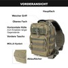 Magforce Tactical Sling Bag "Hamburger", MOLLE Shoulder & Chest Bag,