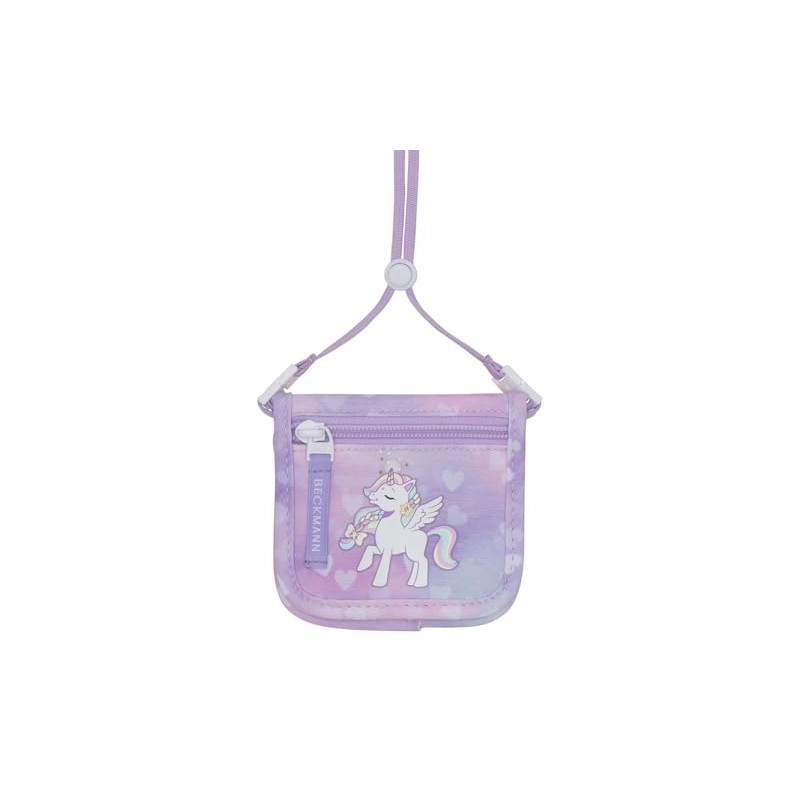 BECKMANN Neck Pouch Unicorn Princess Purple, Unicorn Princess Purple