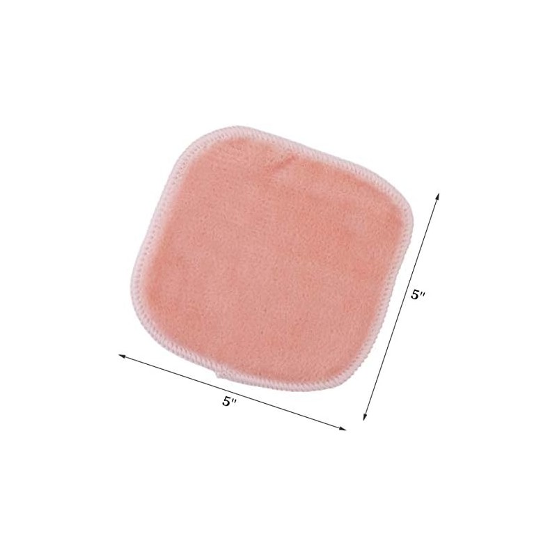 Polyte - Toalla facial desmaquillante de microfibra - Hipoalergénica y