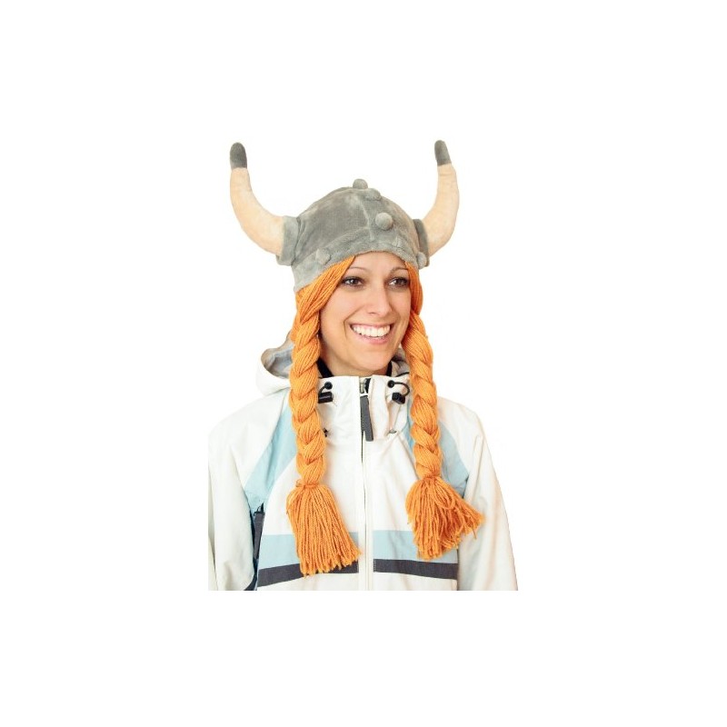 Geschenke mit Namen Men's Bomber Hat weiß, grau, orange