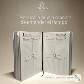 2025 2026 2027 2028 Circle Time Diary Circle Diary 4 Year Round Diary Premium Paper Daily Planner 404 Pages A5 Focus and Purpose