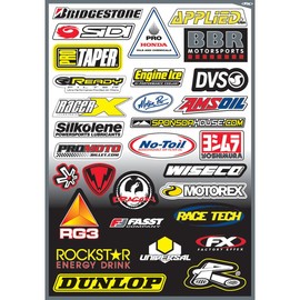 Factory Effex Sponsor Graphic Kit D Universal