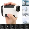 Rangefinders Handheld Diastimeter Monocular Telescope High Precision 600M Black+White