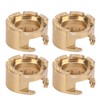 Brass Counterweight for Traxxas TRX‑4 for RC Crawler Rear and