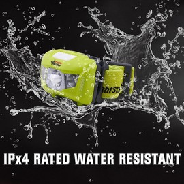 BRIGHT STAR Vison LED Headlamp 4-Pack Bundle | Intrinsically Safe, Multiple Lighting Modes, IPX4 Water-Resistant Design | Long Lasting Emergency Light, Hands Free- Batteries Included