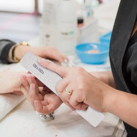 Healvian 25pcs Nail File Professional Nail Buffer and Polishing Sticks for Home and Salon Use Safe and for for