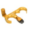 3 Finger Hand Held Bow Release Aluminum Alloy Thumb Release