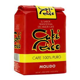 Cafe Rico Ground Regular Puerto Rican Coffee, 14 Ounce Bag (1 Bag)