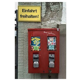 'Artboxone Poster – The Best Place by Artist Torsten KUPKE, White, 30x20 cm