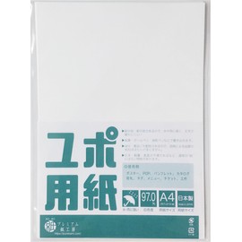Yubo Synthetic Paper A4 Medium Thickness Approx. 0.004 inch (0.11 mm) Water Resistant Alcohol Ink Art FGS110 20 Sheets