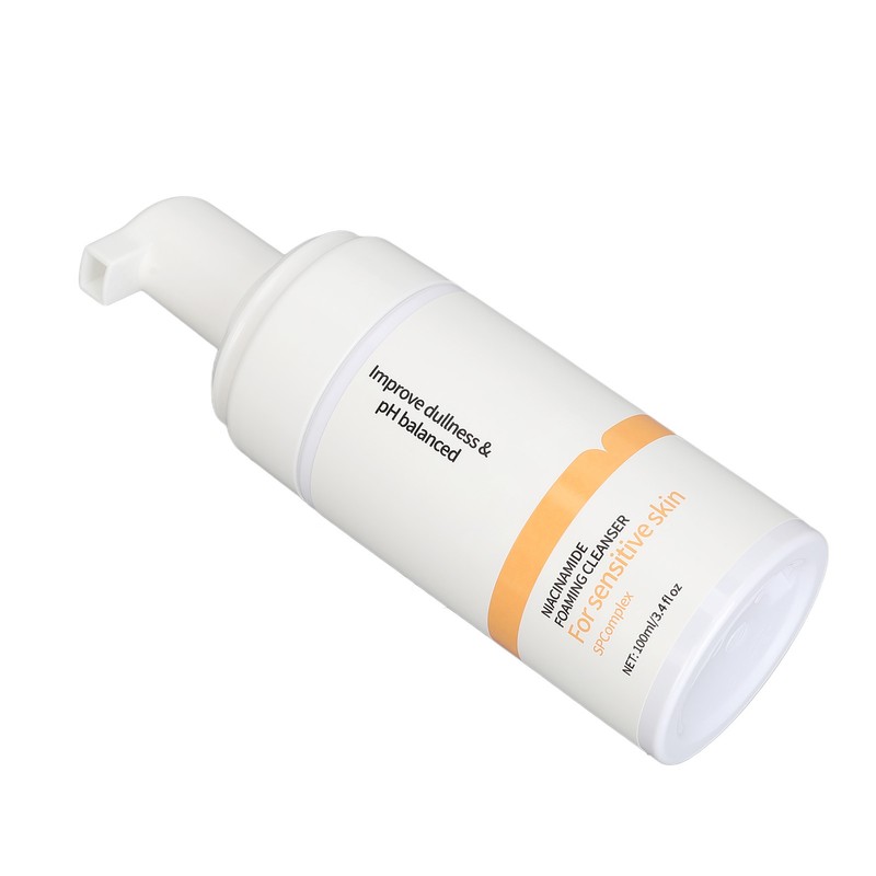 Niacinamide Facial Cleanser Deep Cleansing Brightening Whitening Vitamin C Foaming