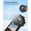 PULUZ Waterproof Lens Guard Protective Cover for Insta360 X3 Anti-Scratch