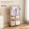 COOGOU Kids Clothing Rack for Hanging Clothes,Small Toddler Clothes Racks