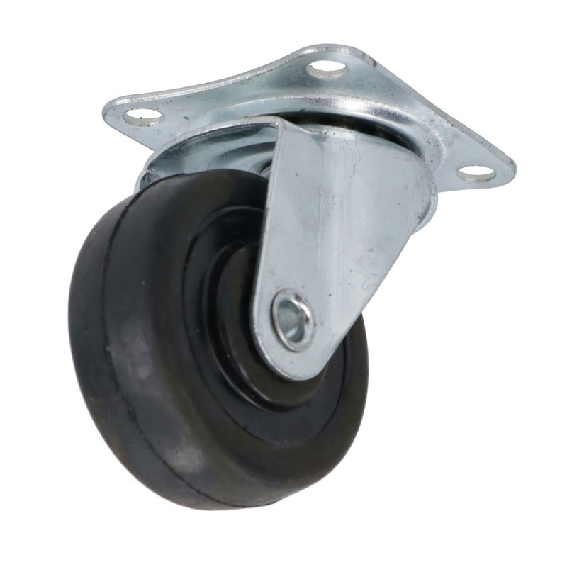 40mm Castor Wheel 4pc Trolley 2 x Fixed & 2