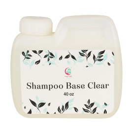Shampoo Base Clear 40 fl oz (1.2L) | Make Your Own Shampoo | SLS and Paraben Free | Pearly White | Similar to Soap Base | By Yogi's Gift®