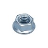 Locking Tooth Nuts M10 Galvanised Steel - DIN 6923 -