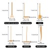 Plastic Mini Zen Garden Rake Tools, Zen Garden Tool Set
