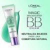 Maquillaje Facial Magic Skin Beautifier BB Cream, Neutraliza Rojeces, y