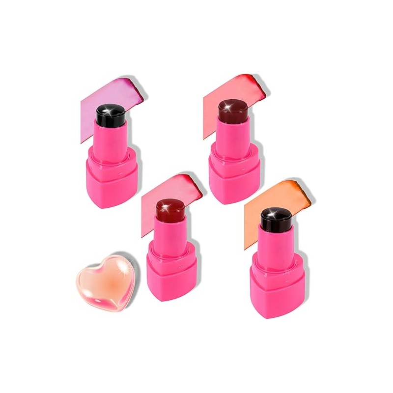4 pcs lip & cheek stick