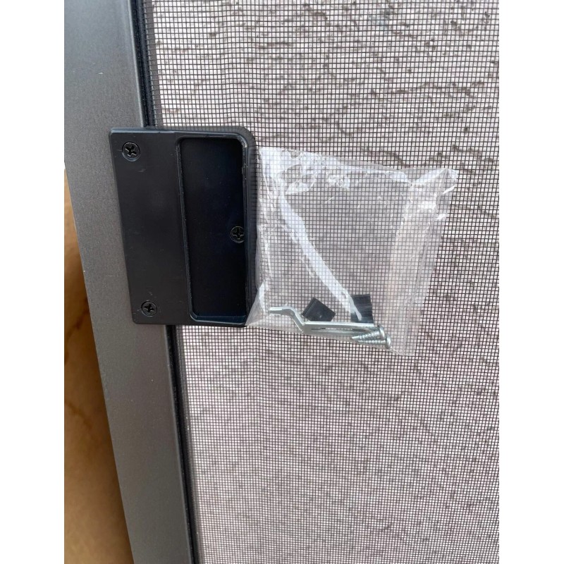 Ritescreen Adjustable Patio Screen Door' Bronze' 36X78 In.