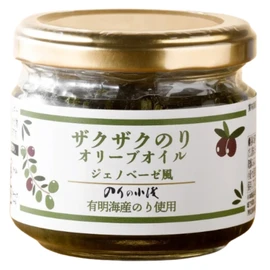 Koasa Shoji Zakuzaku Nori Olive Oil, Genovese Style, Set of 2, Eat Olive Oil, Nori