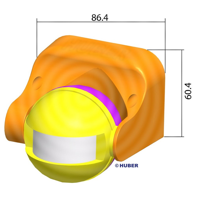 HUBER Motion 2 Infrared Motion Sensor 180° Indoor/Outdoor Motion Sensor