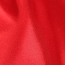 Polyester Tablecloth Spill Proof Fabric Tablecloth Rectangular Tablecloth for Wedding Restaurant Party (Red)