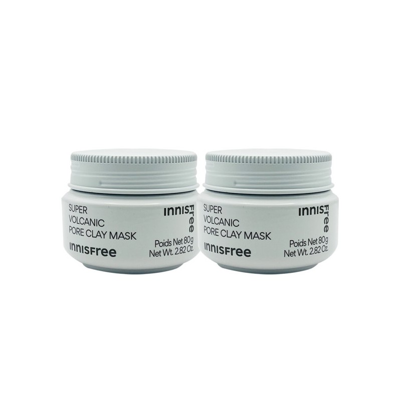Innisfree Super Volcanic Pore Mask 80g + 80g / 이니스프리