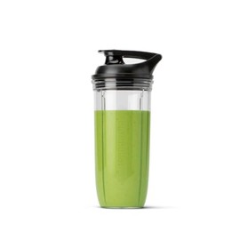 NutriBullet 900ml Colossal Cup with Premium Flip Top Lid, accessory, cup and flip top lid, fits 2nd gen Pro, Select, Blender combo (ANBC32TCDB)