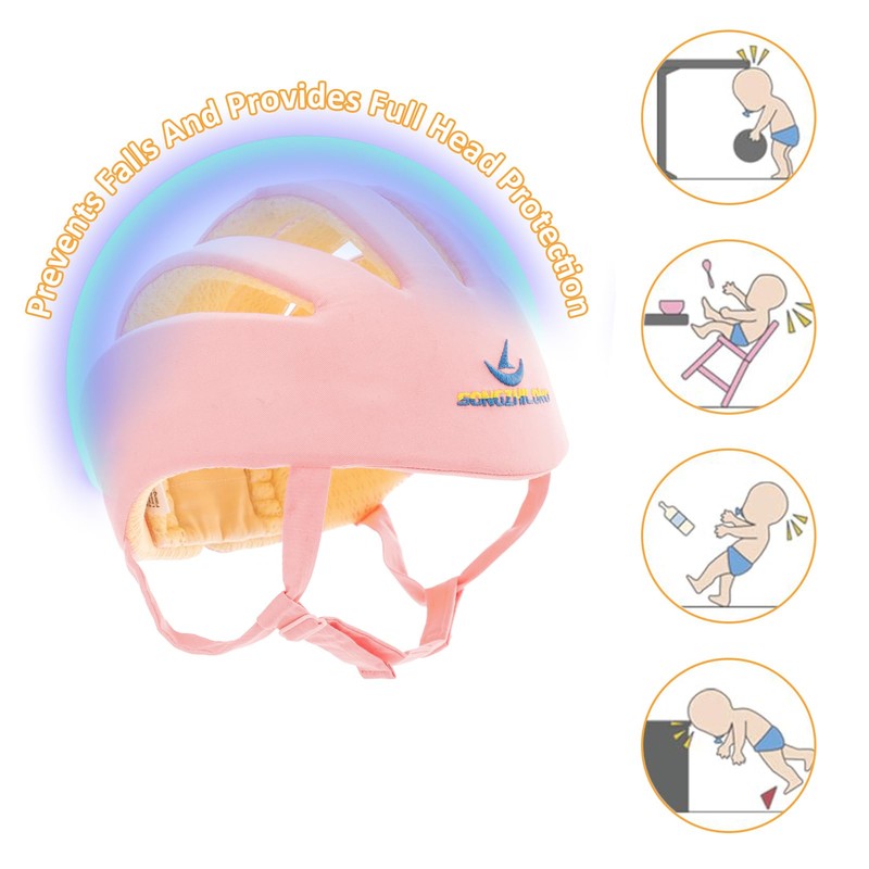 IULONEE Baby Helmet Toddler Protective Hat Infant Head Protective Hat