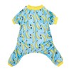 CuteBone Dog Pajamas Banana Dog Apparel Dog Jumpsuit Pet Clothes