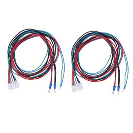 Hot Bed Cable, Heated Bed Cable Upgraded Line Wire for A8 A6 A8 Plus E16 3D Printer Part Accessories 90cm, 3D Printer Accessories