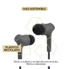 Hune Audífonos Manos Libres Haya Sustentable con Micrófono (Roca)