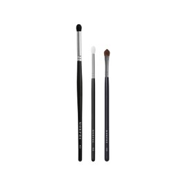 Morphe Precision Liner Makeup Brush Trio - Eyeshadow Brush Set for Blending, Precision and Definition - Includes M321, M760, M709 - For Cream or Powder Eyeshadow and Eyeliner (3 Count)