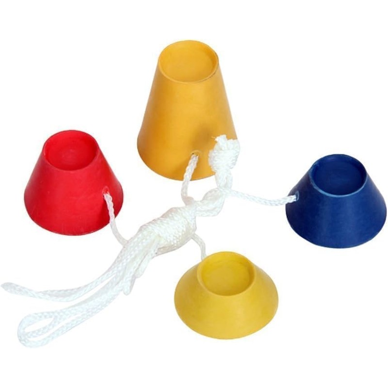 Ghrnun 4Pcs Jumbo Rubber Winter Tees, Golf Tees Set, Course