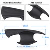 SUERAUTO4X4 Door Handle Bowl Insert Cover for Toyota Hilux 2015-2025