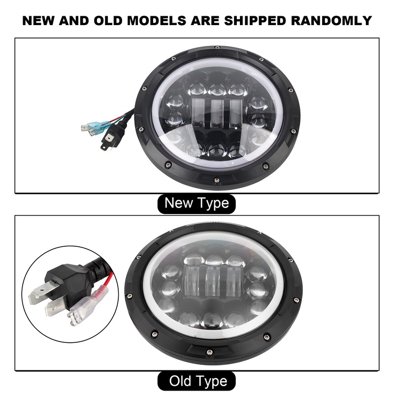 7in LED Work Light 90W Headlight IP67 Waterproof 6000K Universal