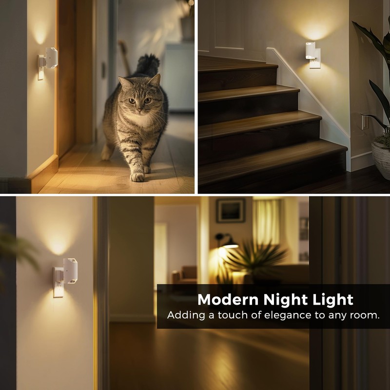 L LOHAS LED Night Light, Night Lights Plug into Wall,