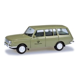 Herpa 049658 Wartburg 353 Tourist Deutsche Post Estate Model Car