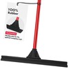 Heavy-Duty Floor Squeegee - Large 18" Wide Blade & 55"