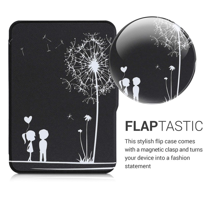kwmobile Flip Case Compatible with Tolino Vision 1/2/3/4 HD Case