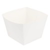 Restaurantware Bio Tek 4.3 x 4.3 x 3.2 Inch Snack