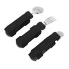 Adaptive Utensils Non Slip Handle Hemiplegia Aid Utensils Elderly Fork