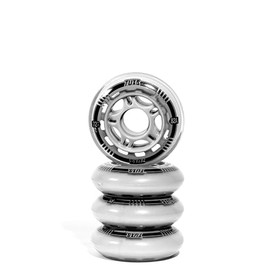 Tuxs Inline Skates Wheels 82A Inline Wheels Replacement Wheels for Inline Skating Leisure Skating Indoor and Outdoor (72 x 24 mm)